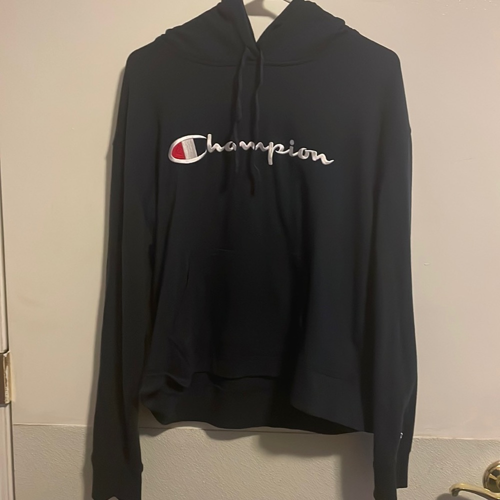 Champion black hoodie PRICE DROPPED!!